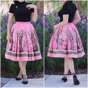 Pinupgirl clothing Jenny skirt Hansel and Gretel size Large whimsical whimsy